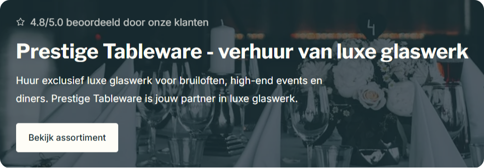 wijnglazen huren in amsterdam